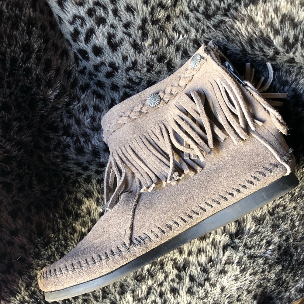 High top moccasins